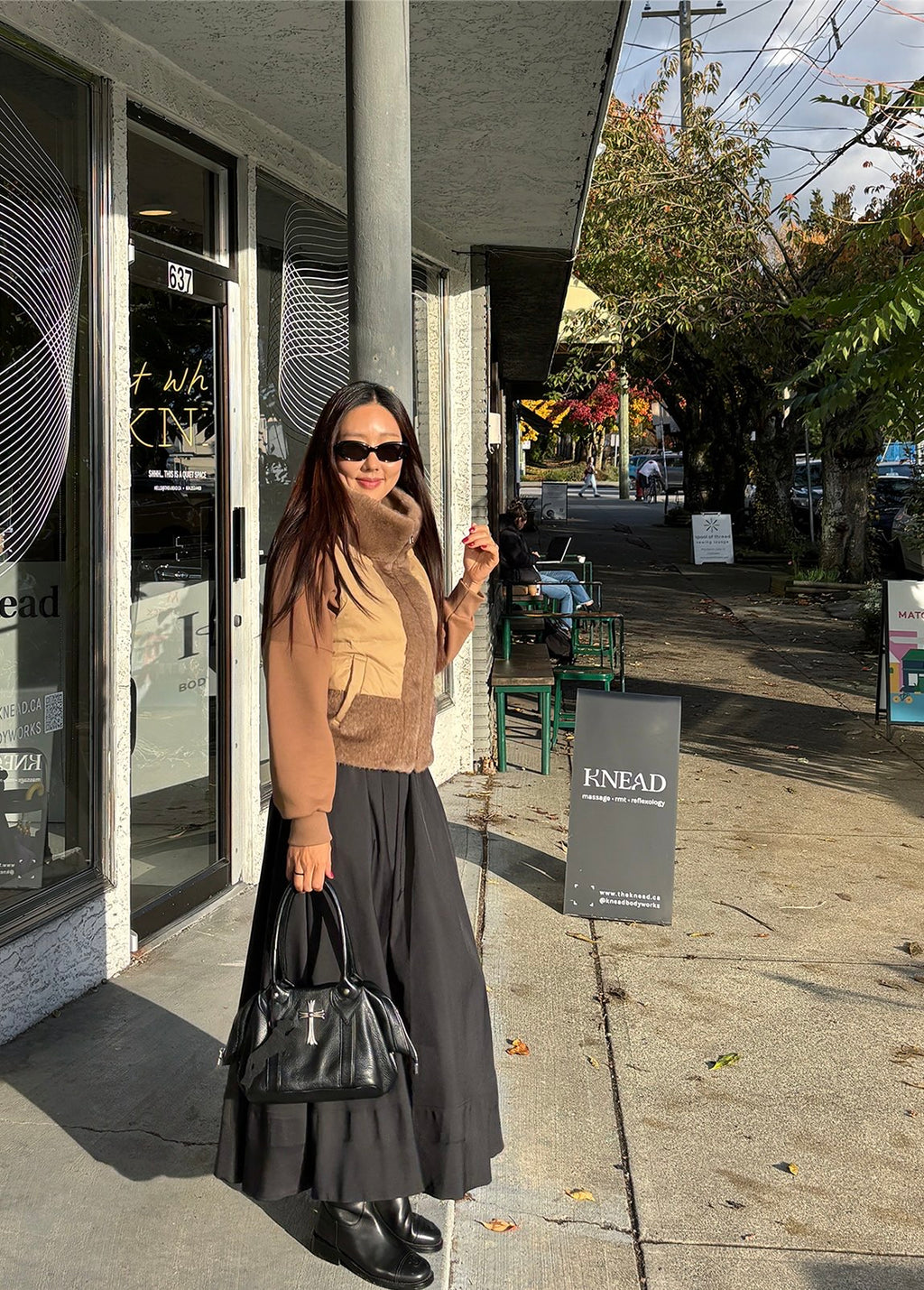 Women's Faux Fur & Quilted Padded Vest