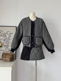 Women's Quilted Padded 2-Piece Set
