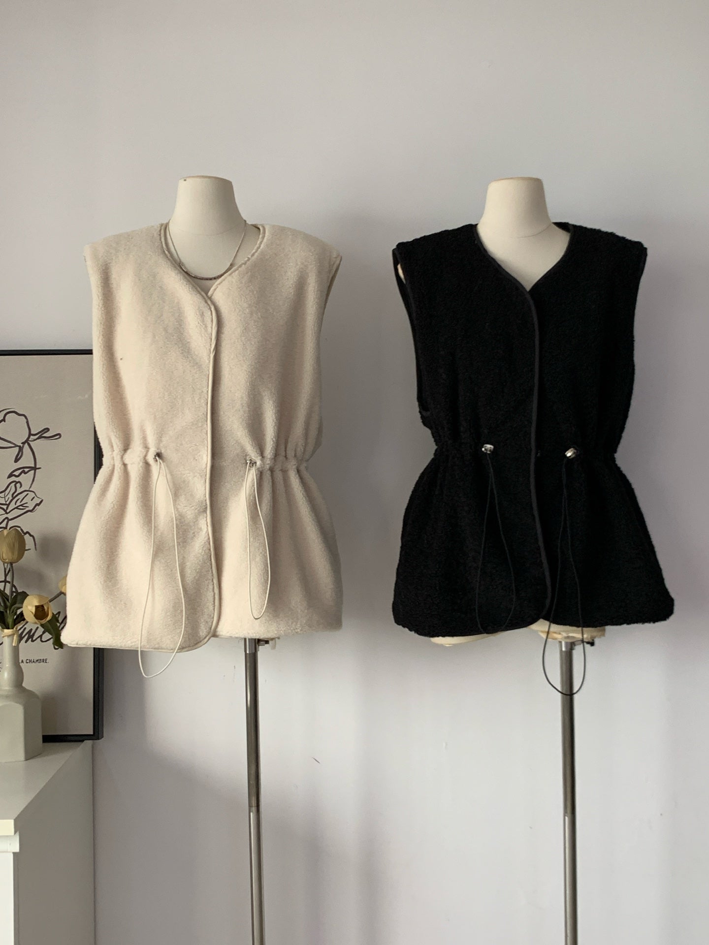 Women's Reversible Sherpa & Quilted Gilet Vest